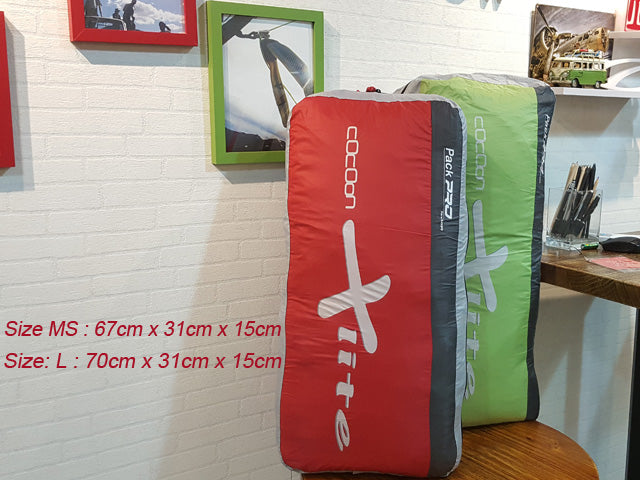 cocoon Xlite ZIP Paragliding concertina bag