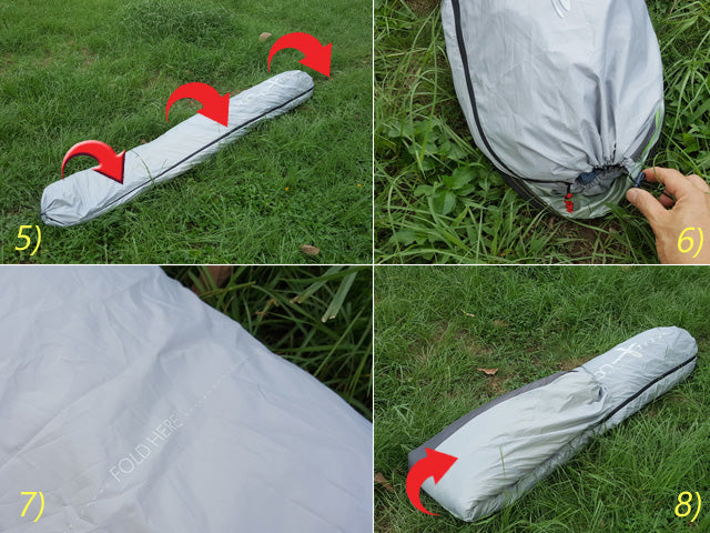 cocoon Xlite ZIP Paragliding concertina bag