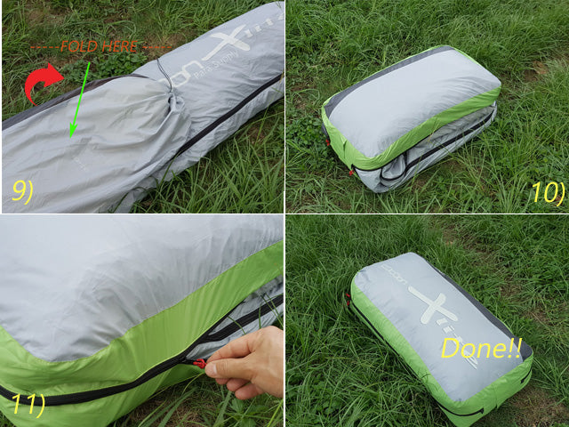 cocoon Xlite ZIP Paragliding concertina bag