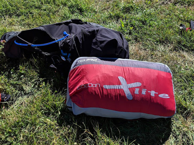 cocoon Xlite ZIP Paragliding concertina bag
