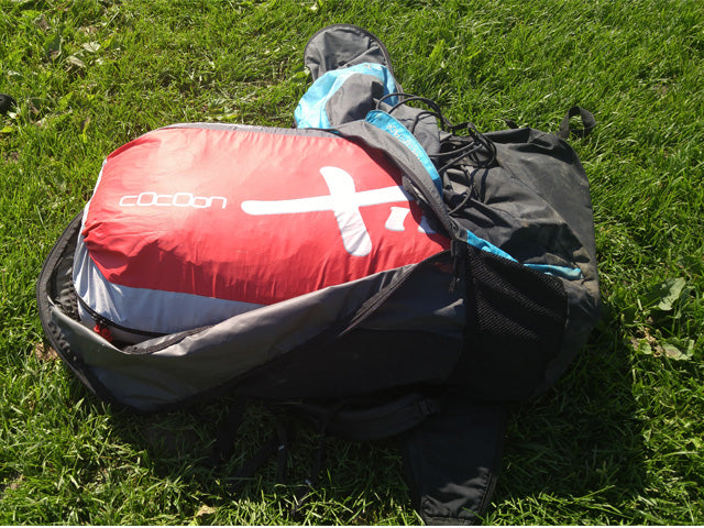 cocoon Xlite ZIP Paragliding concertina bag