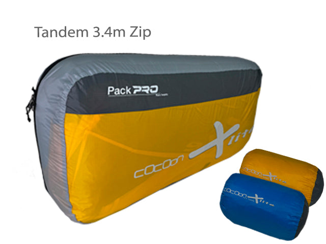 Tandem 3.4m cocoon Xlite ZIP Paragliding concertina bag