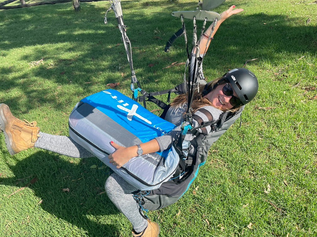 Tandem 3.4m cocoon Xlite ZIP Paragliding concertina bag