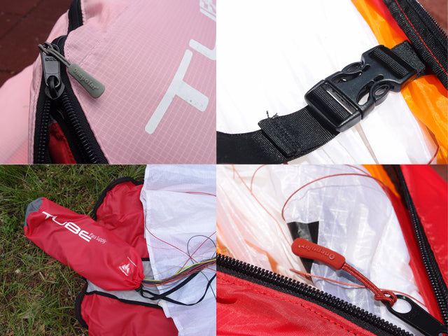 TUBE paragliding concertina bag