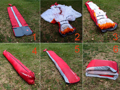 TUBE paragliding concertina bag