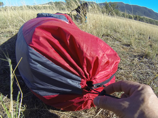 Cocoon XLITE 5r concertina paragliding bag